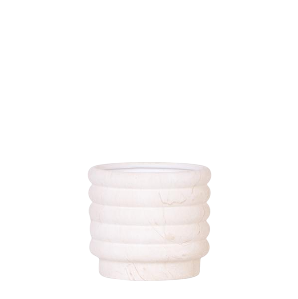 Marble pot - Light - ¯12cm