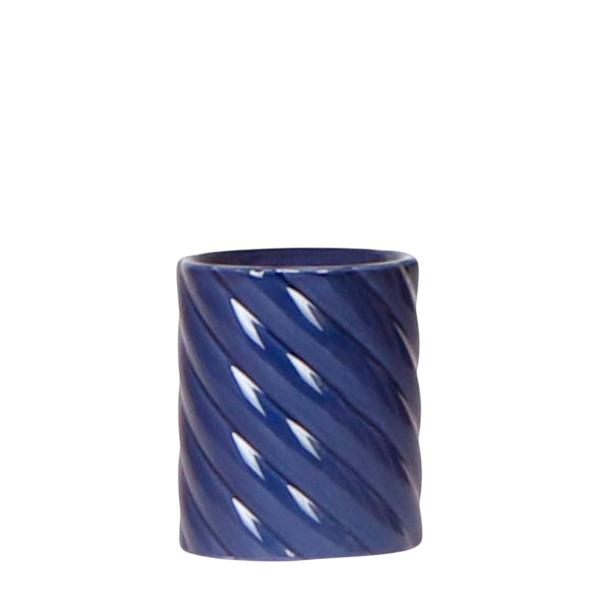 Candy sierpot | Hoog - Blue - ¯6cm