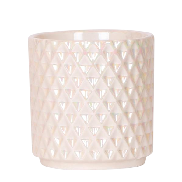 Diamond pearl sierpot - Travertine - ¯9cm