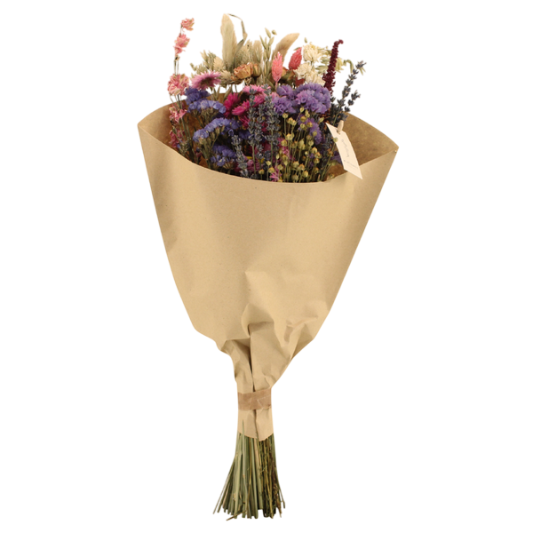 Droogbloemen Field Bouquet Pink - Ø20cm - ↕50cm