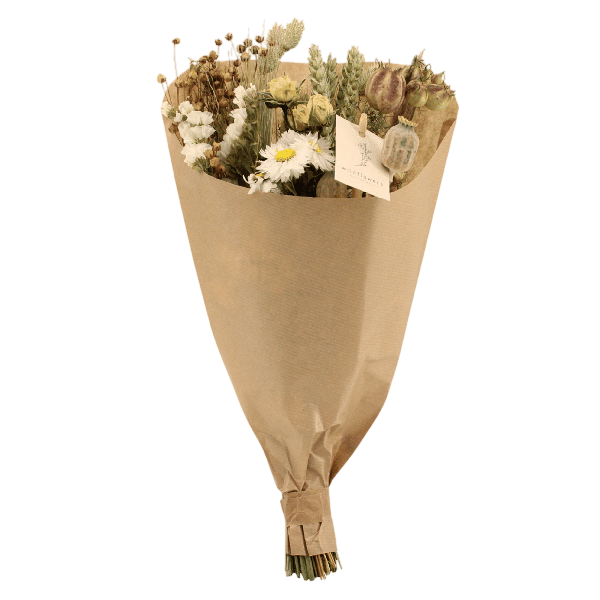 Droogbloemen Field Bouquet Natural - Ø15cm - ↕35cm