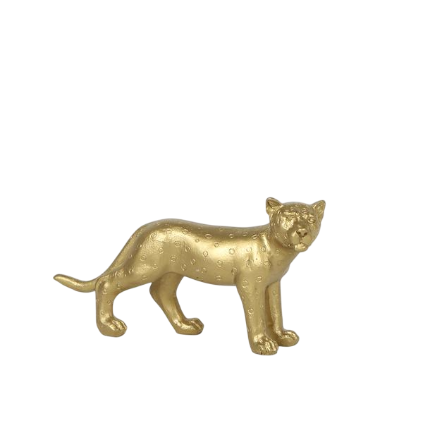 Ornament - Gouden decoratie Jaguar