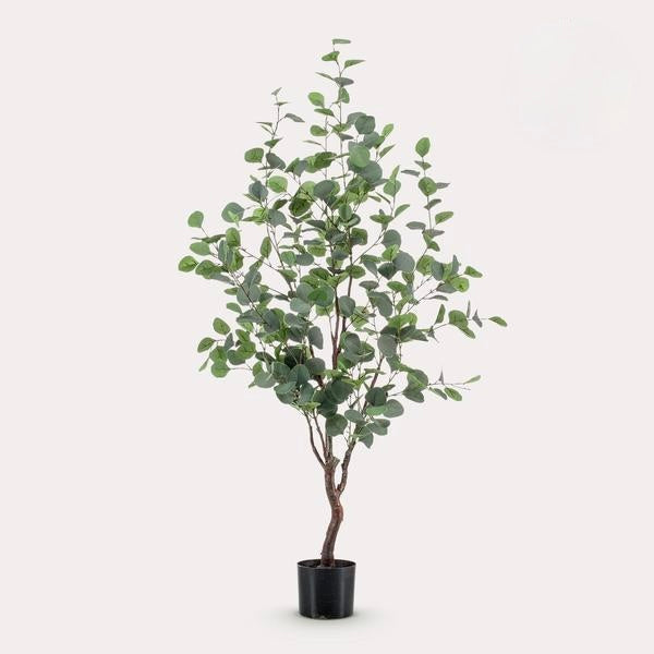 Kunstplant - Eucalyptus - Blauwe Gomboom  - 120 cm